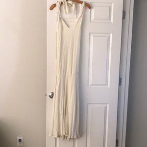 Maxi off white dress